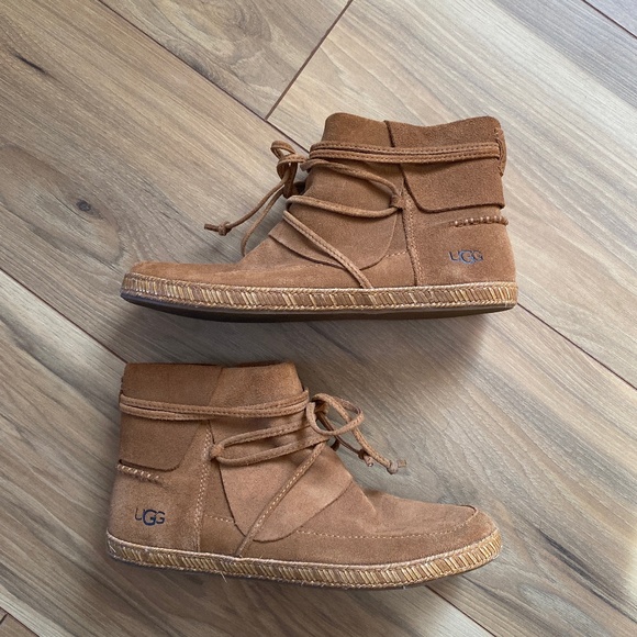 Ugg Women's Reid Moccasin - Chestnut Boots - Picture 3 of 15